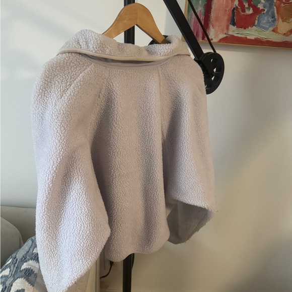 Free People lilac Fleece Jacket - Picture 5 of 5